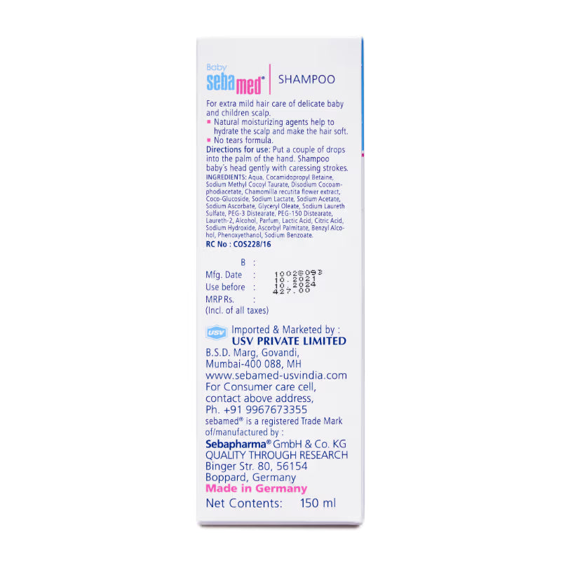 Sebamed Baby Shampoo (150ml)
