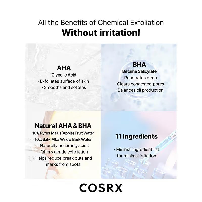 COSRX AHA/BHA Clarifying Treatment Toner (150ml)