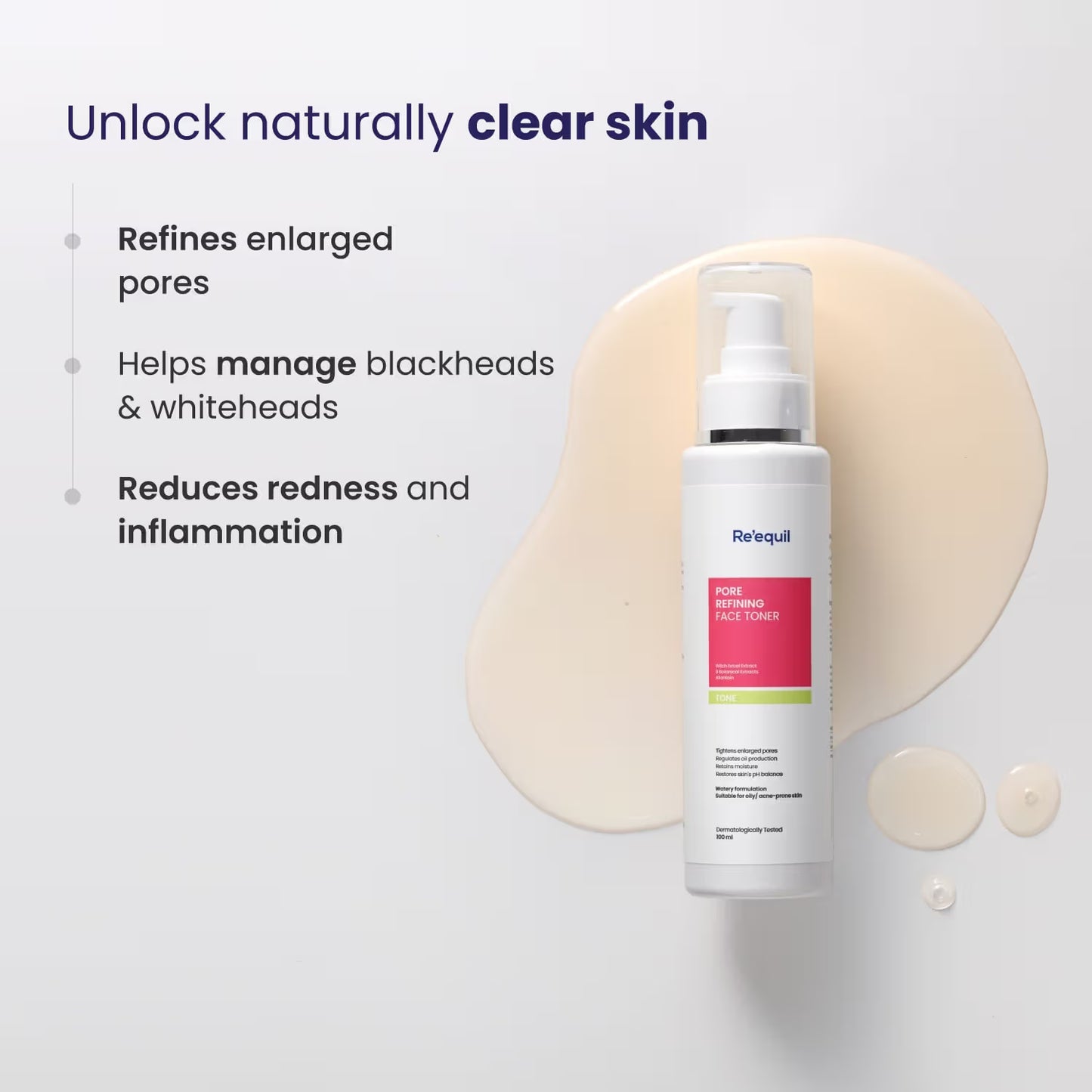 Re'equil Pore Refining Face Toner (100ml)