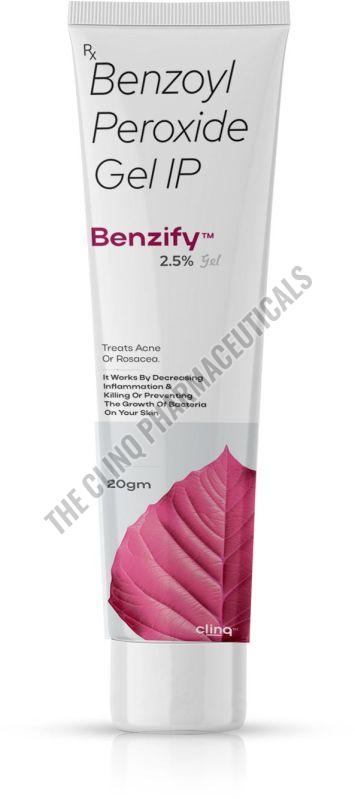 Clinq™ Benzify – Benzoyl Peroxide Gel IP 2.5% (20g)