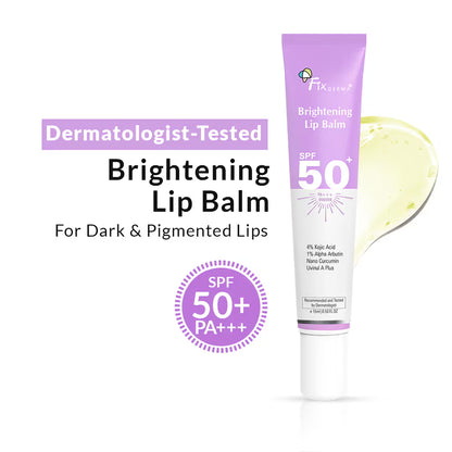 Fixderma 4% Kojic Acid Brightening Lip Balm (15ml)