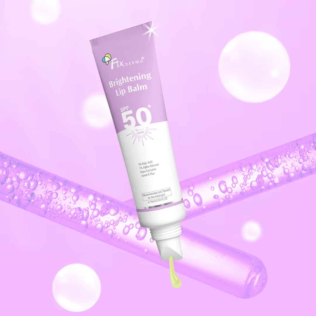 Fixderma 4% Kojic Acid Brightening Lip Balm (15ml)