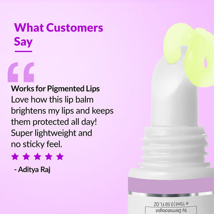 Fixderma 4% Kojic Acid Brightening Lip Balm (15ml)