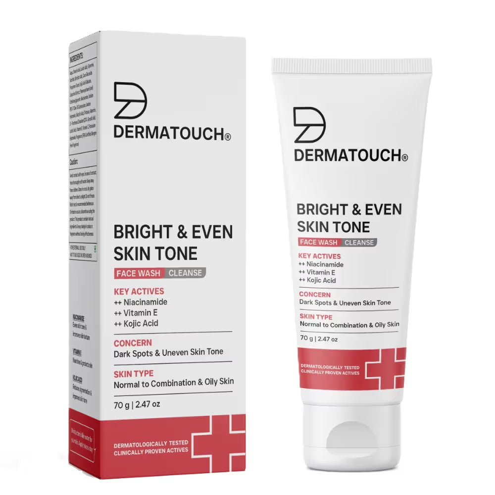 Dermatouch Dailyglow Bright & Even Skin Tone Face Wash (70 g)