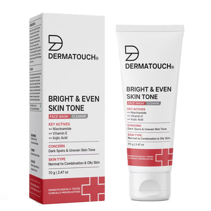 Dermatouch Dailyglow Bright & Even Skin Tone Face Wash (70 g)