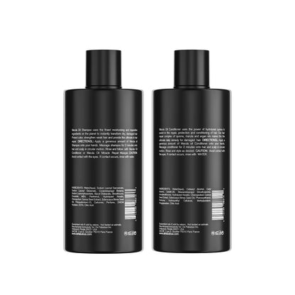 DE Fabulous Marula Oil Shampoo & Conditioner – (250ml + 250ml) Combo