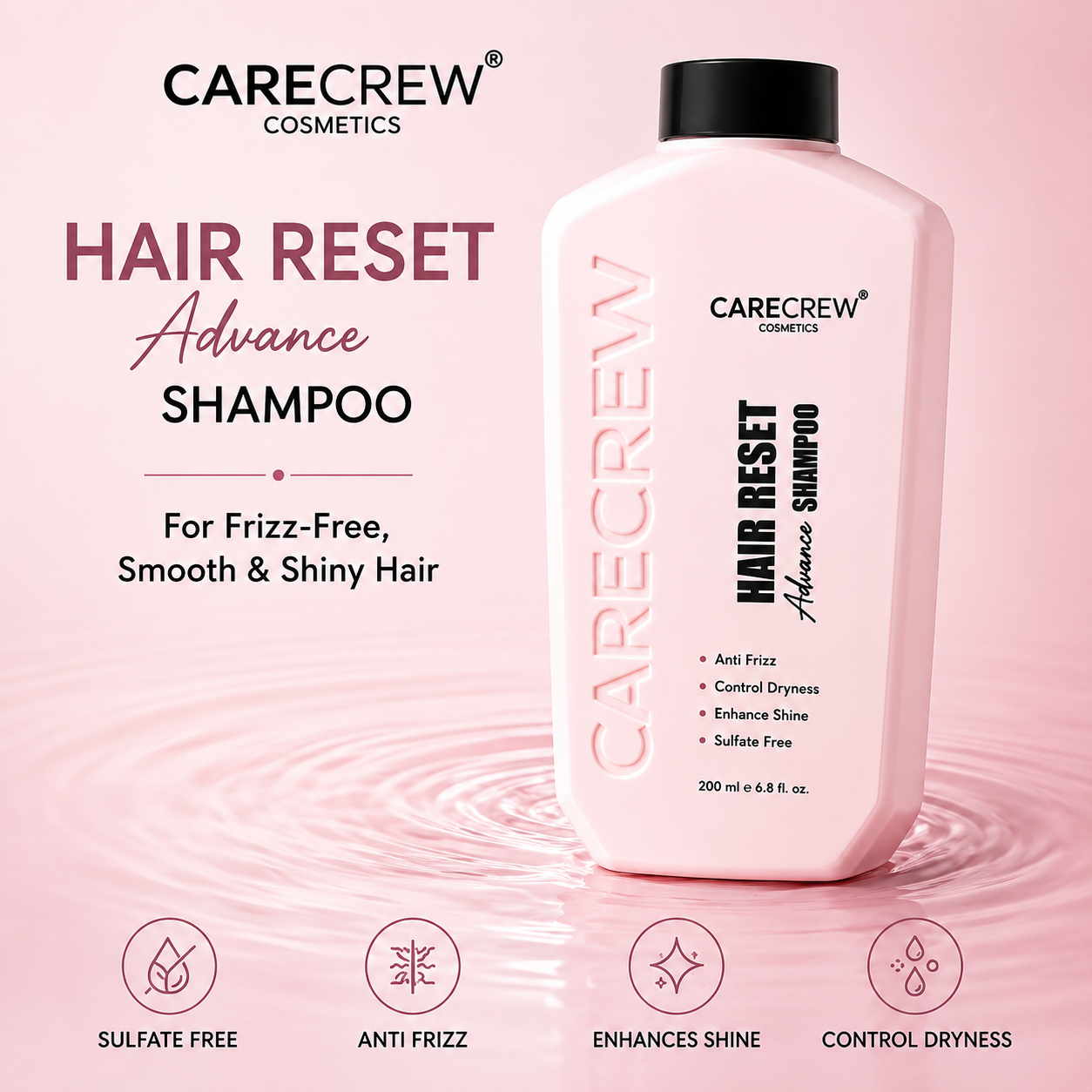 CARECREW Cosmetics Hair Reset Advance Shampoo (250 ml)