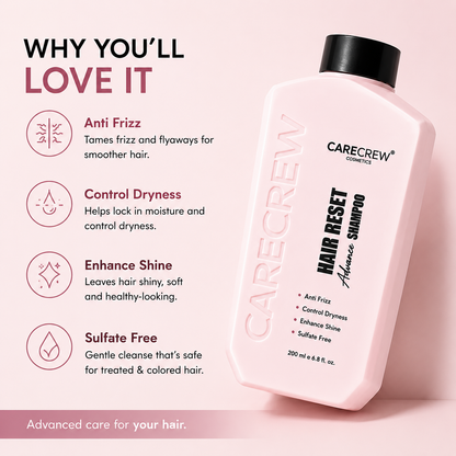 CARECREW Cosmetics Hair Reset Advance Shampoo (250 ml)