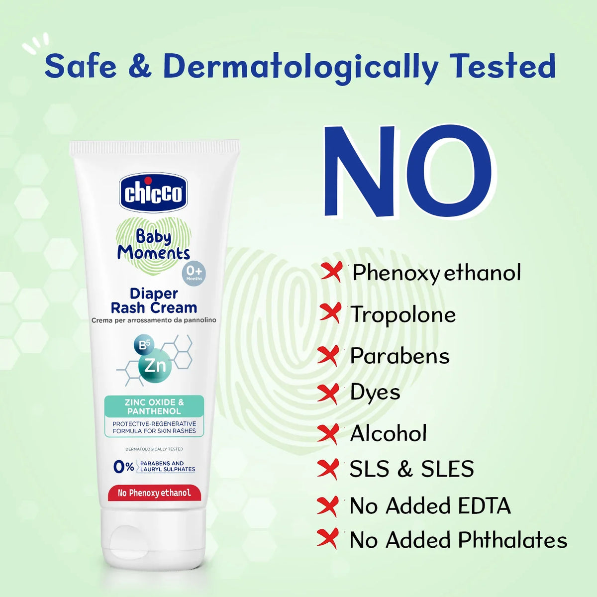 Chicco Diaper Rash Cream (100ml)