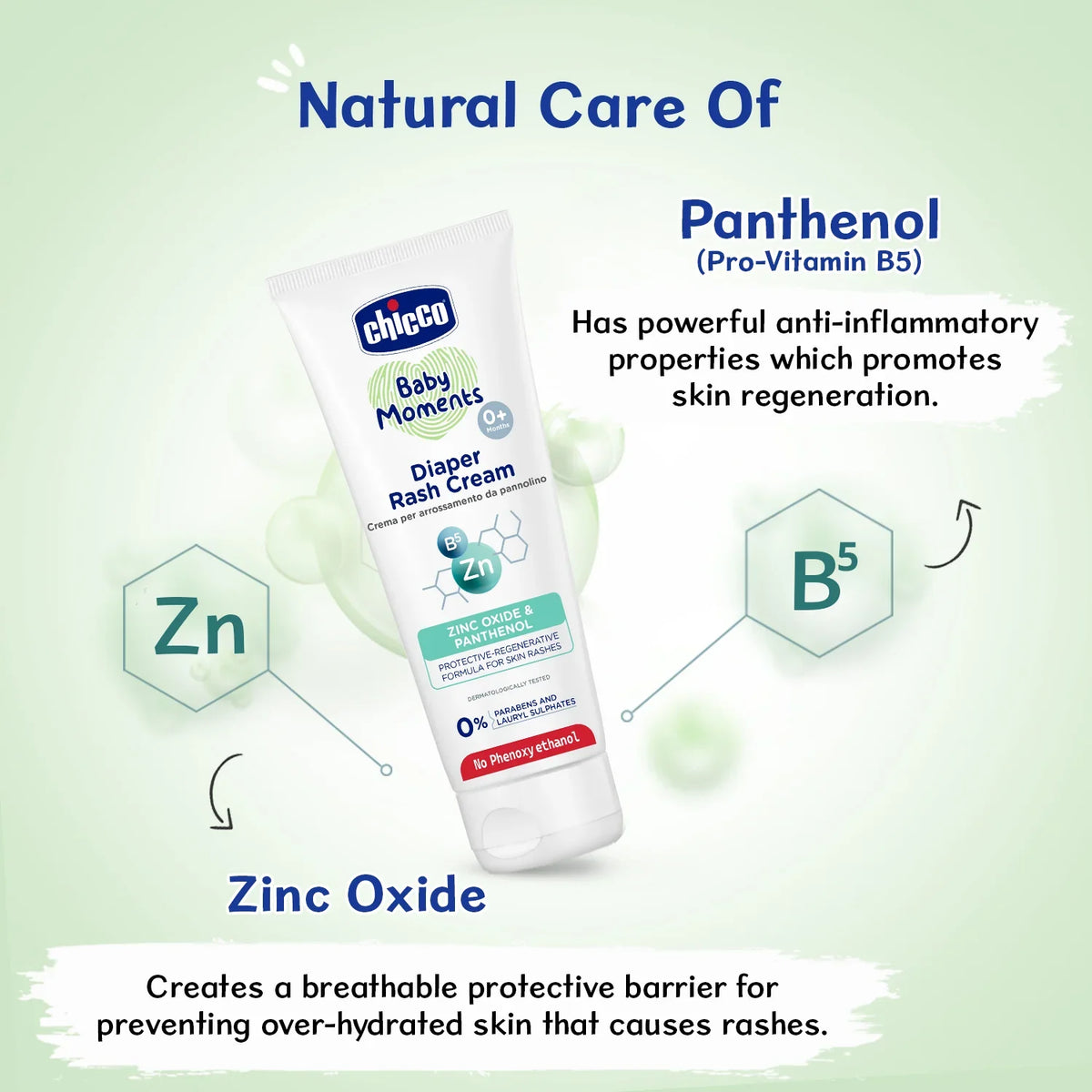 Chicco Diaper Rash Cream (100ml)