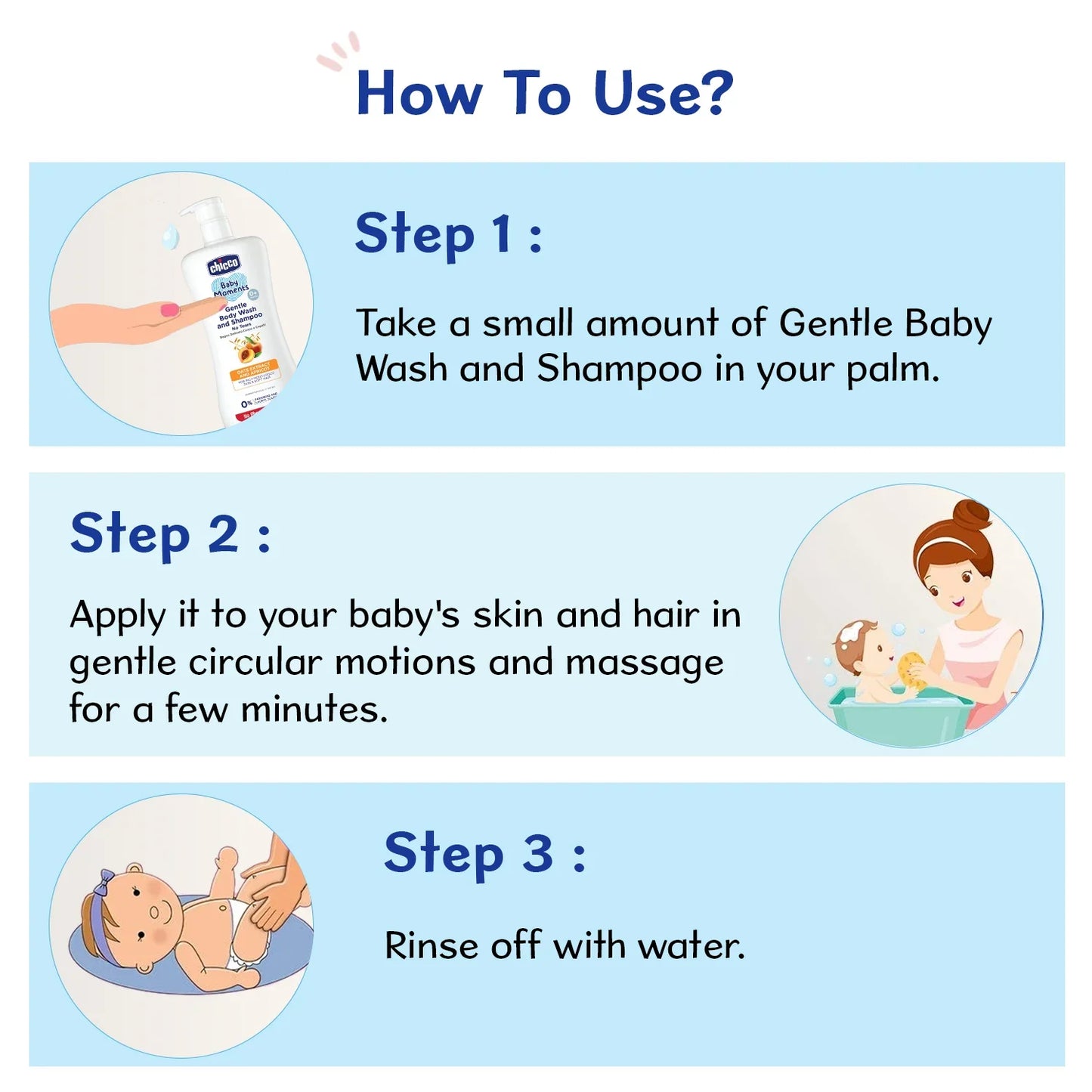 Chicco Gentle Body Wash & Shampoo