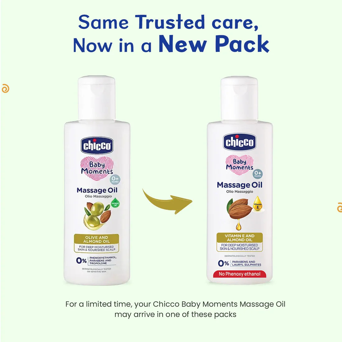 Chicco Baby Moments Massage Oil