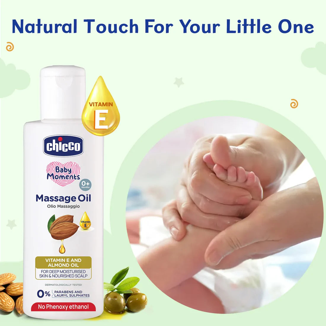 Chicco Baby Moments Massage Oil