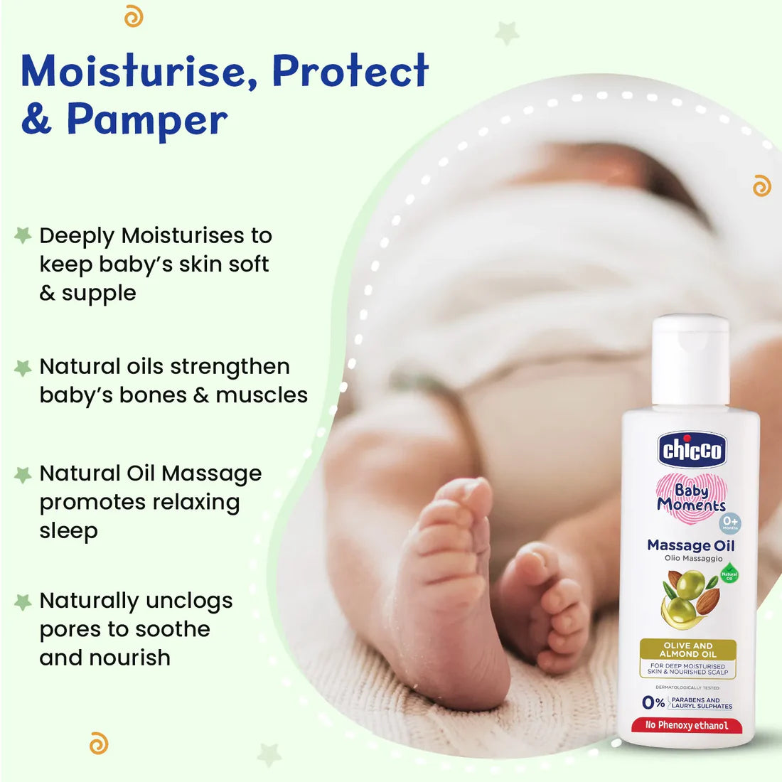 Chicco Baby Moments Massage Oil