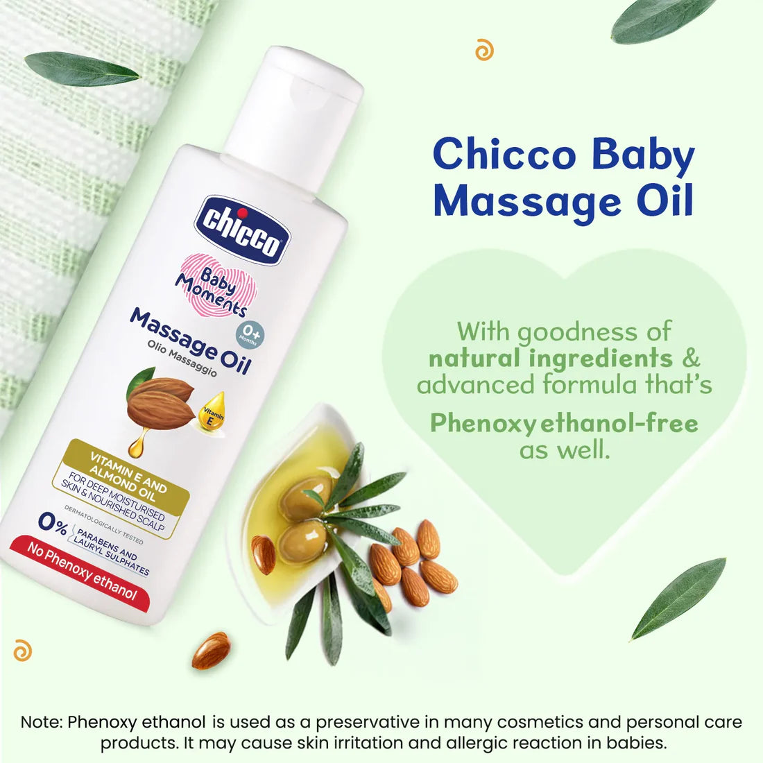 Chicco Baby Moments Massage Oil