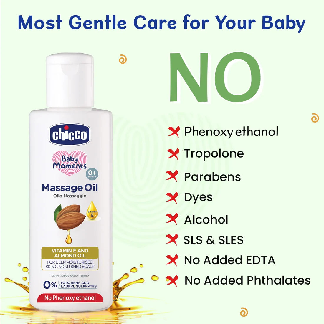 Chicco Baby Moments Massage Oil