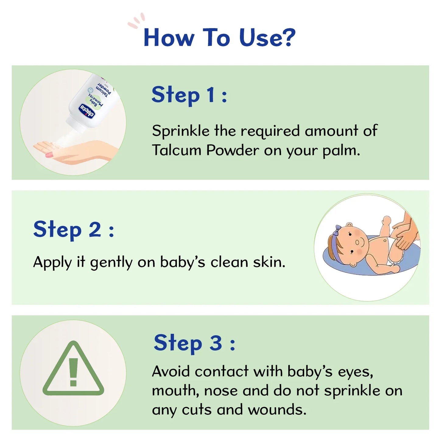 Chicco Baby Moment Talcum Powder (300g)