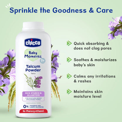Chicco Baby Moment Talcum Powder (300g)