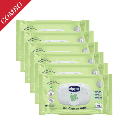 Chicco Soft Cleansing Wipes Sticker