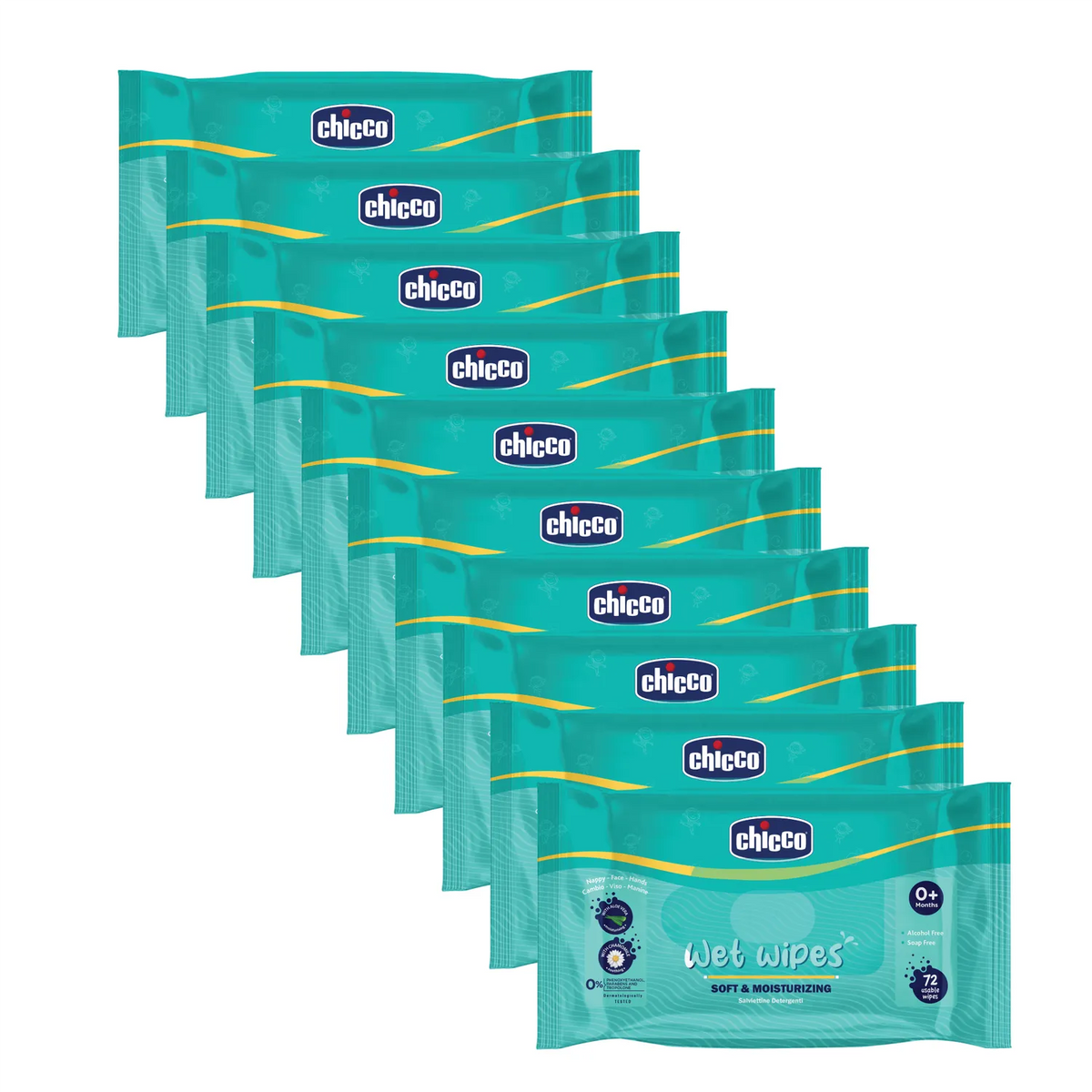 Chicco Wet Wipes Sticker
