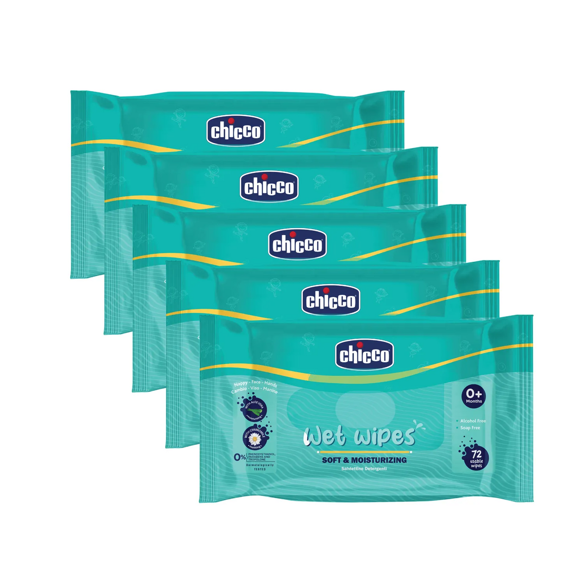 Chicco Wet Wipes Sticker
