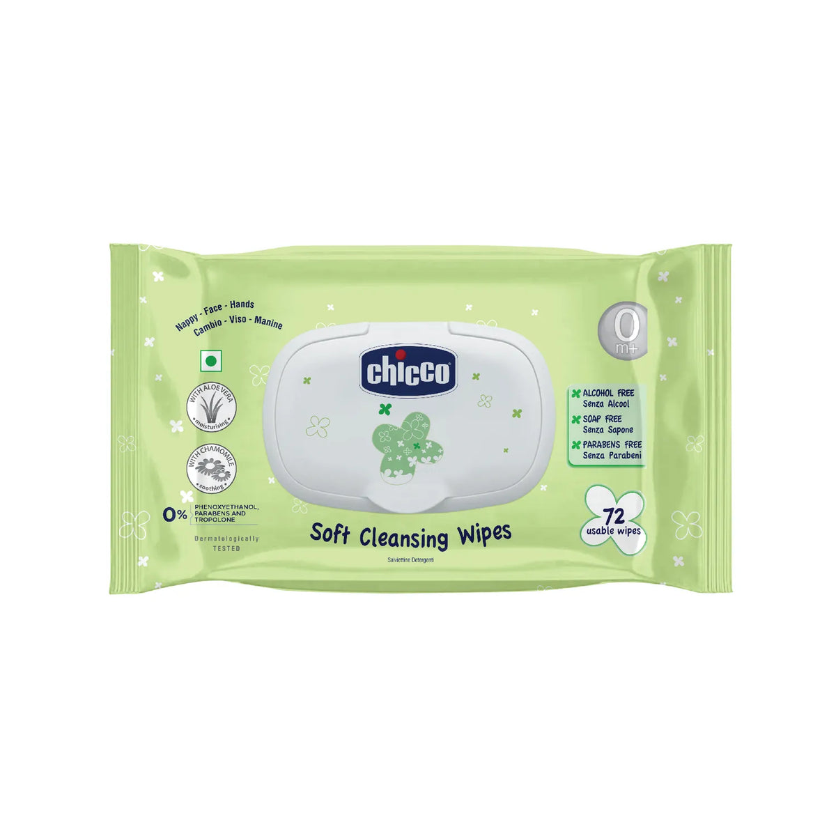 Chicco Soft Cleansing Wipes Sticker