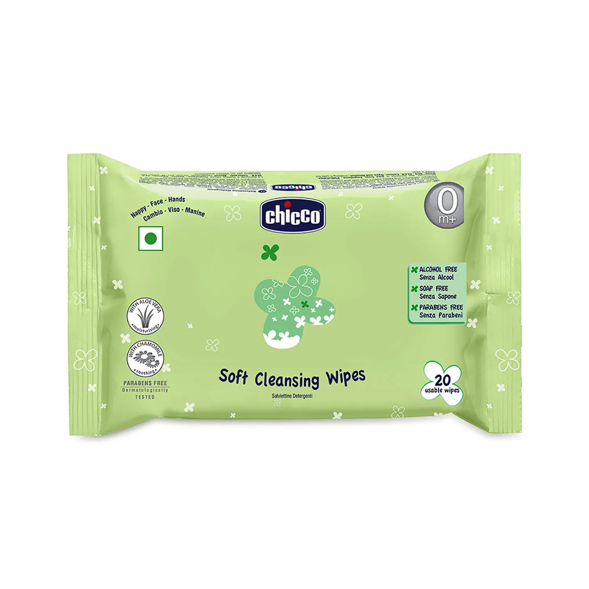 Chicco Soft Cleansing Wipes Sticker
