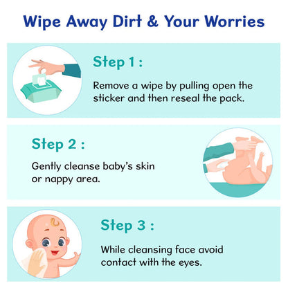 Chicco Wet Wipes Sticker
