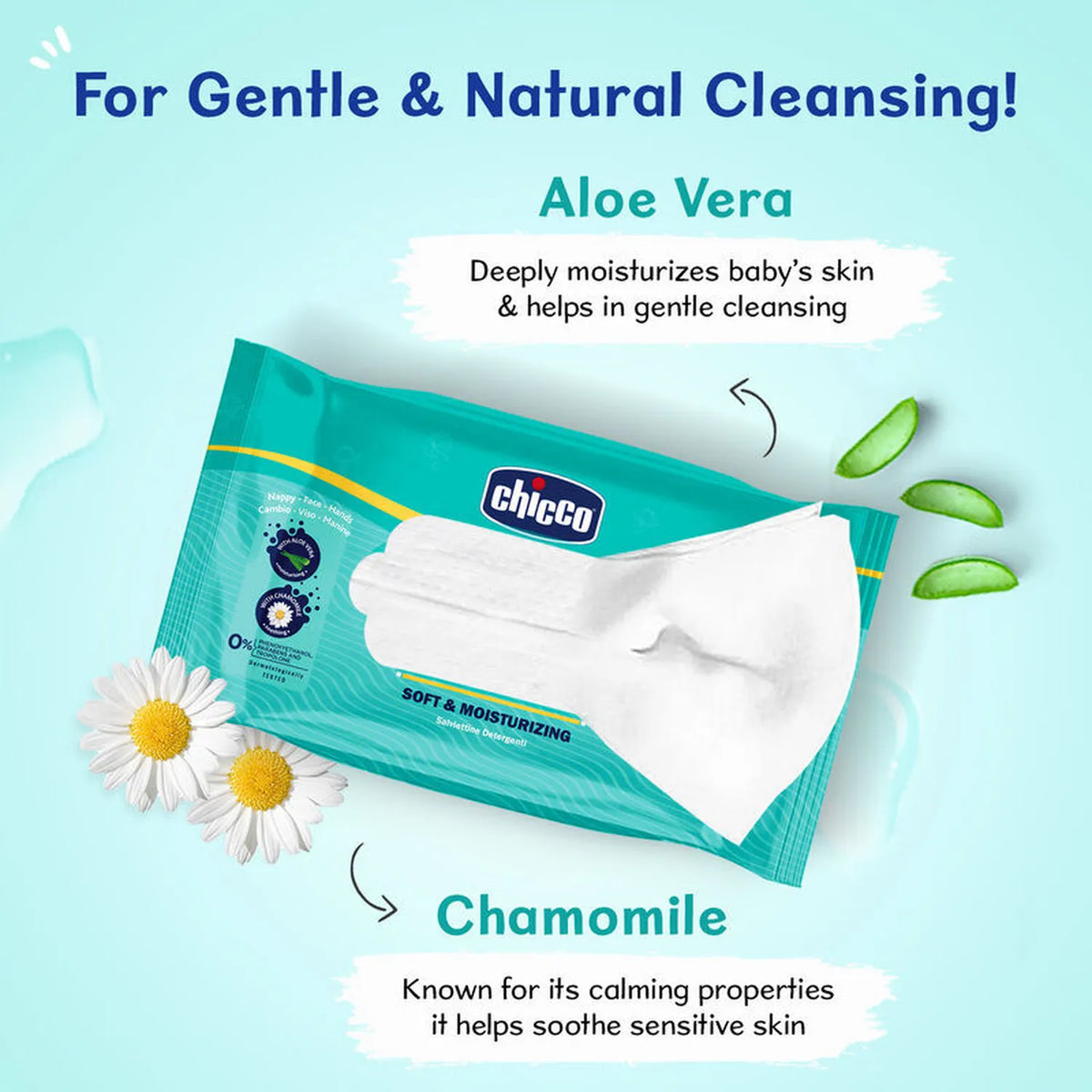 Chicco Wet Wipes Sticker