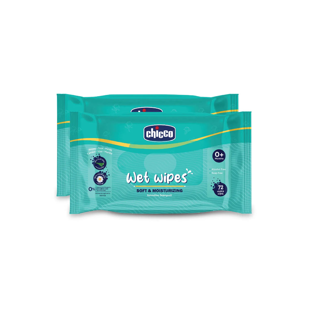 Chicco Wet Wipes Sticker