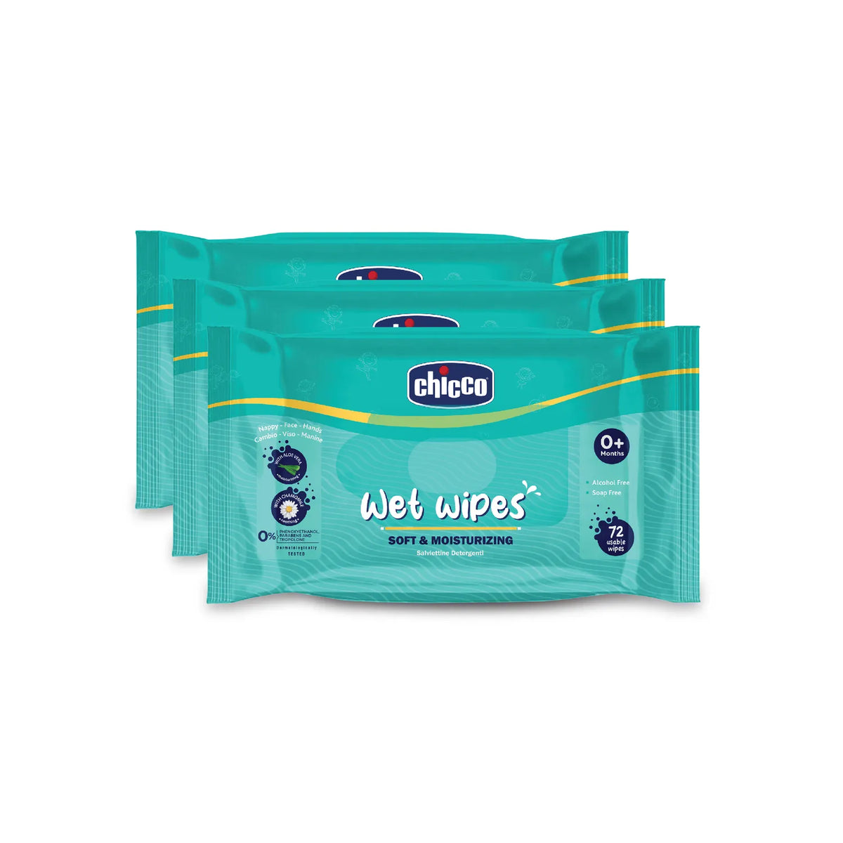 Chicco Wet Wipes Sticker