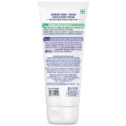 Chicco Baby Cream - Argan Oil & Avocado Butter