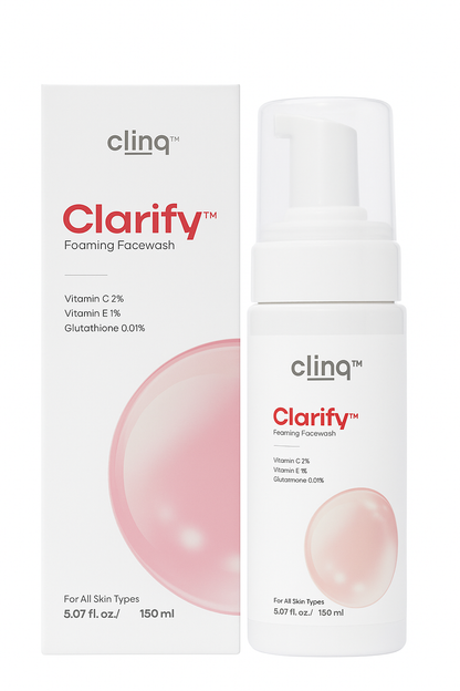 Clinq Clarify Foaming Facewash (150ml).