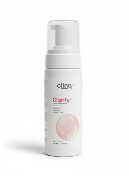 Clinq Clarify Foaming Facewash (150ml).
