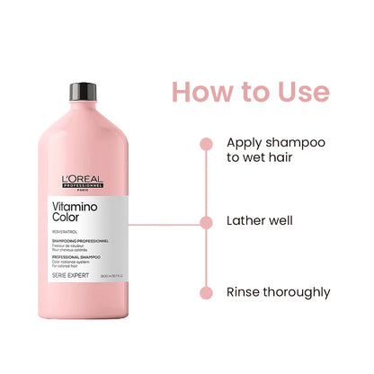 L'OREAL PROFESSIONNEL Vitamino Color Shampoo for Color Protection (1500 ml)