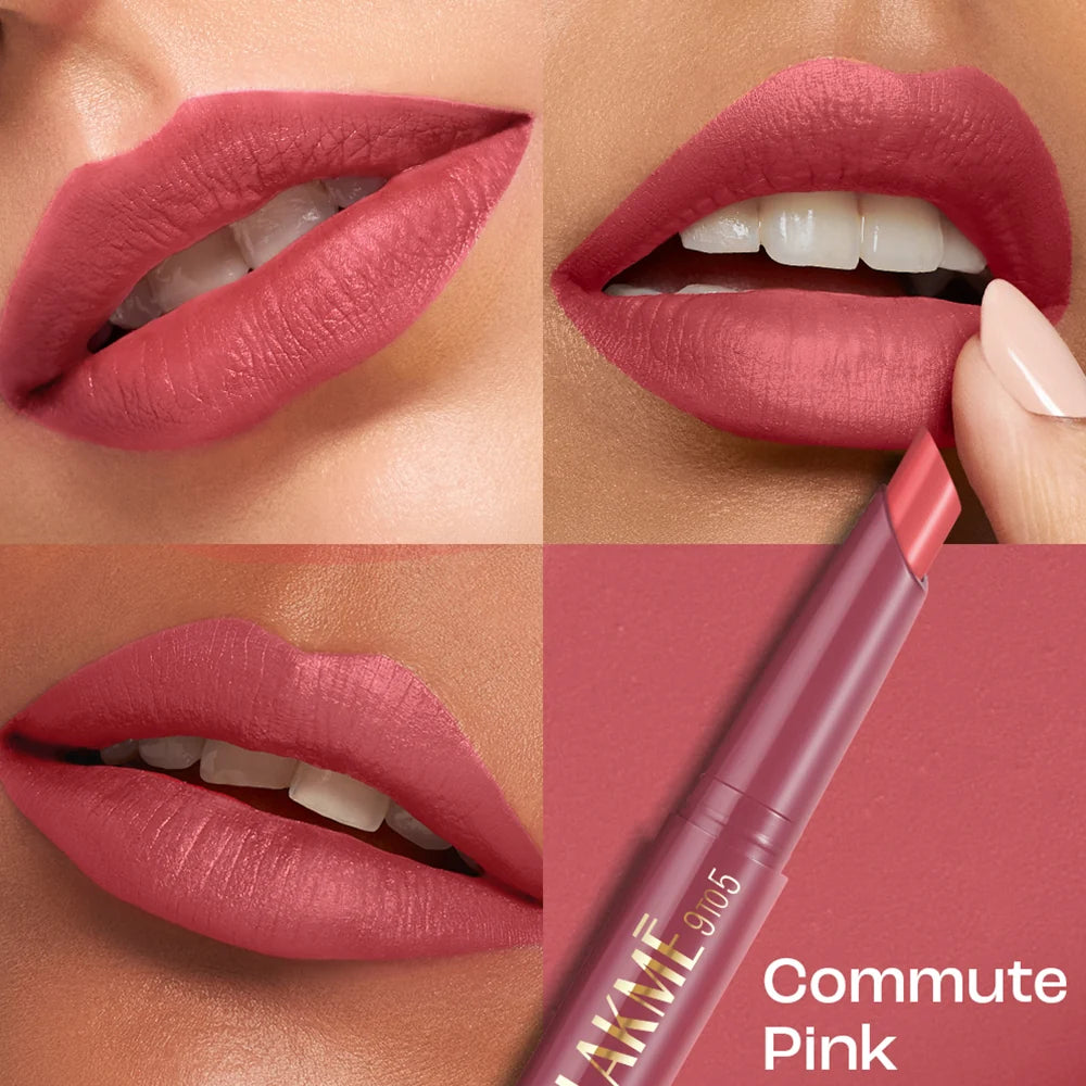 Lakme 9to5 Forever Matte Lip Crayon with Vitamin C (1.1g)
