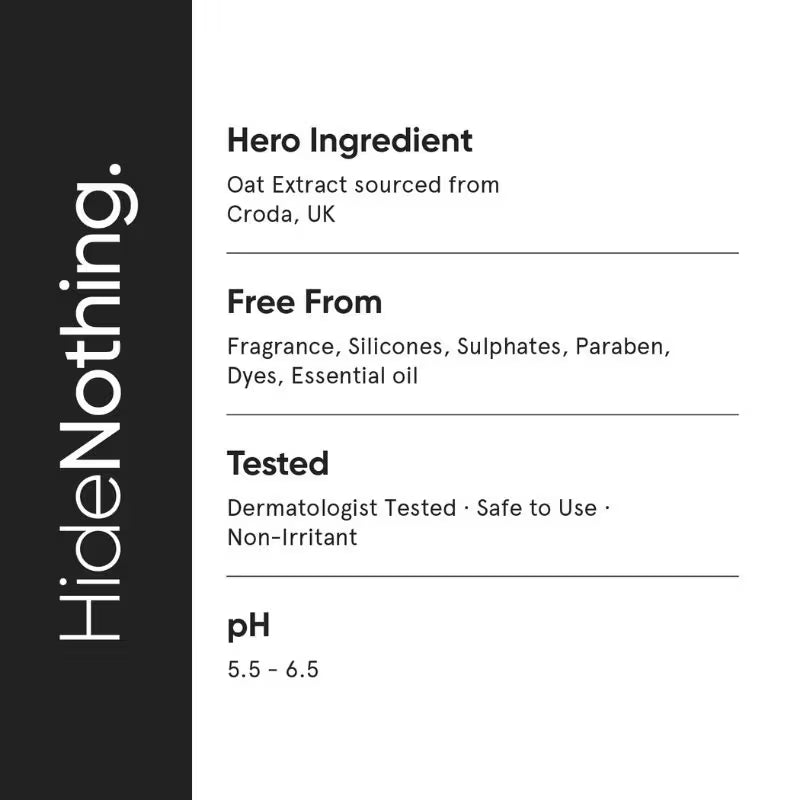 Minimalist 6% Oat Extract Gentle Cleanser With Hyaluronic Acid For Sensitive Skin (120ml)