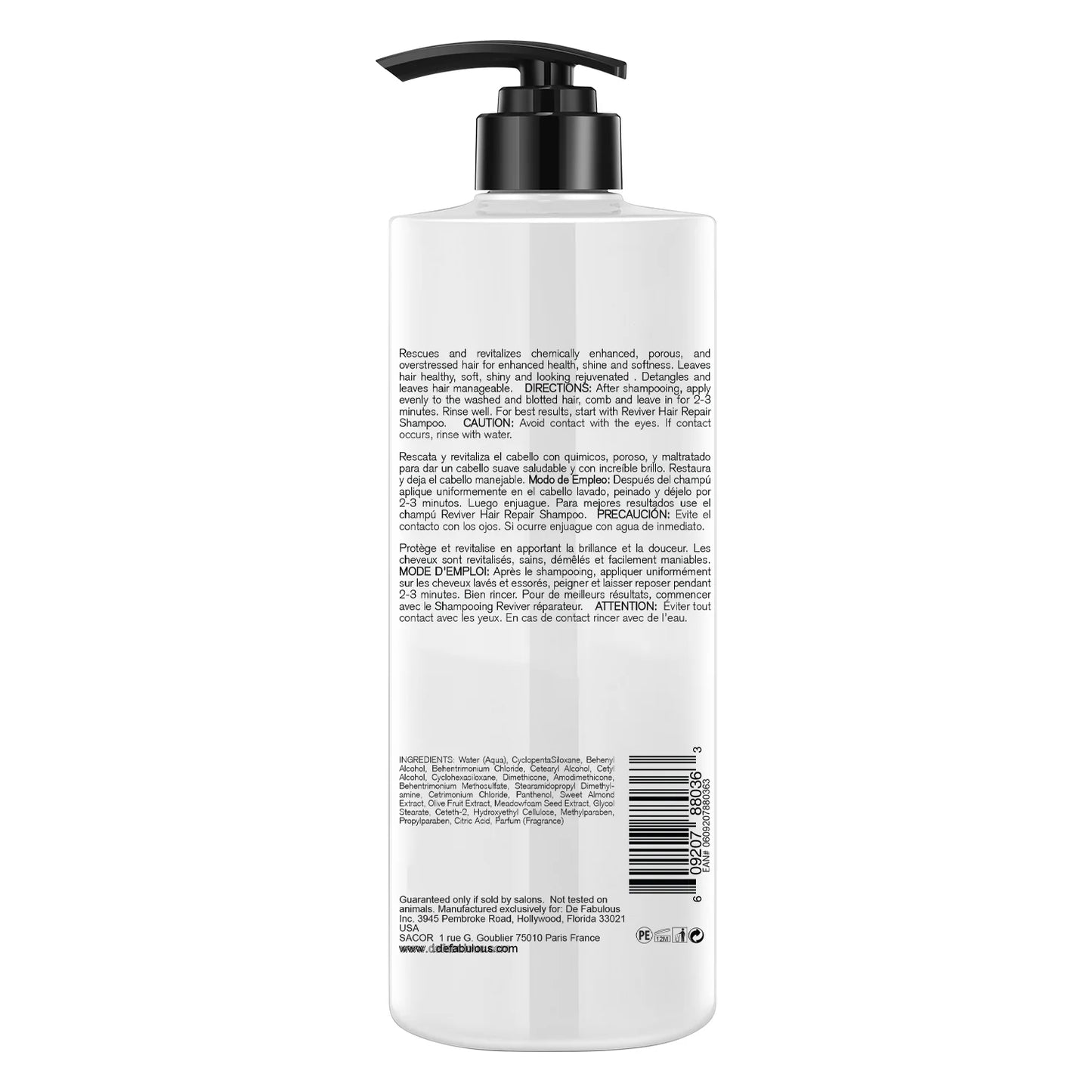 De Fabulous Reviver Hair Repair Conditioner (250ml).
