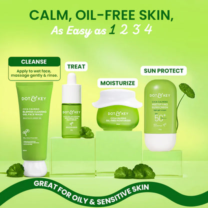 Dot & Key Cica + Salicylic Acid Face Wash for Oily Skin (100ml)