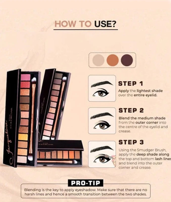 Colorbar Nectar Crush Eyeshadow Palette