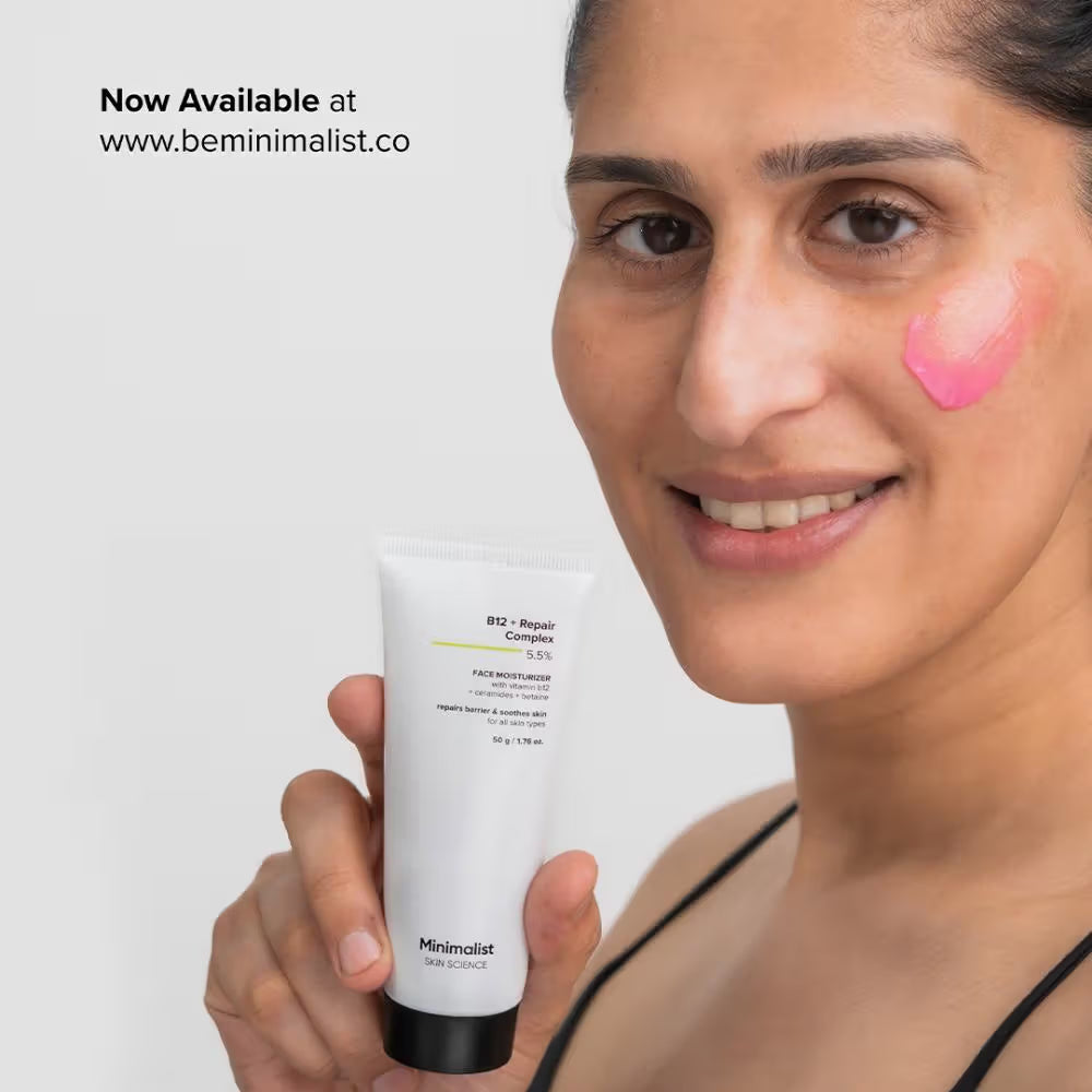 Minimalist B12 + Repair Complex 5.5% Face Moisturizer (50g)