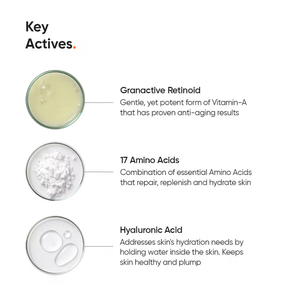 Minimalist 2% Granactive Retinoid Anti Aging Face Cream With Vitamin E & HA (30ml)