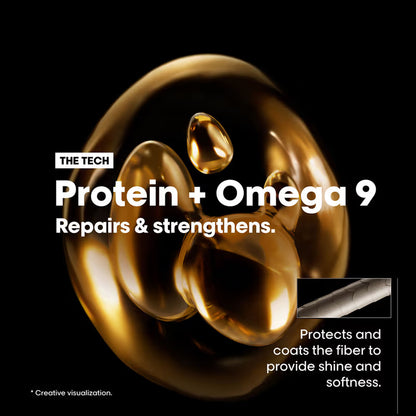 L'Oréal Professionnel Absolut Repair Shampoo For Dry and Damaged Hair With Protein & Omega-9 (300ml)