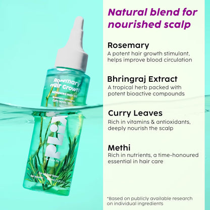 Plix Rosemary Hair Growth Advanced Hair Oil (100ml)