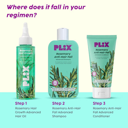 Plix Rosemary Hair Growth Advanced Hair Oil (100ml)