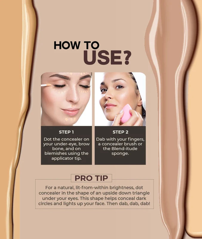 Colorbar Flawless Full cover concealer(6ml)