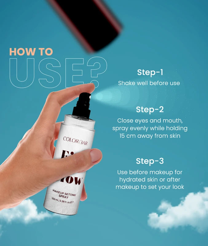 Colorbar Fix N Glow Spray (100ml).