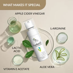 Fix Derma Foobetik Foot Scrub Spray | For at-home foot scrub for cracked heels (50ml)