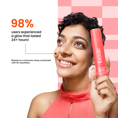 Foxtale Super Glow Moisturiser With 4% VitC-Niacinamide Complex For Brighter Skin (50ml)