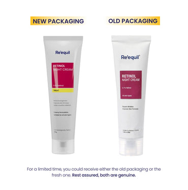 Reequil 0.1% Retinol Night Creamtreat For Wrinkles & Skin Tightening (30 g)
